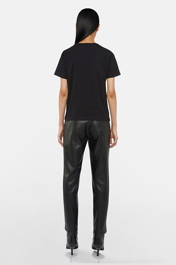 T-SHIRT TRUSSARDI - BLACK